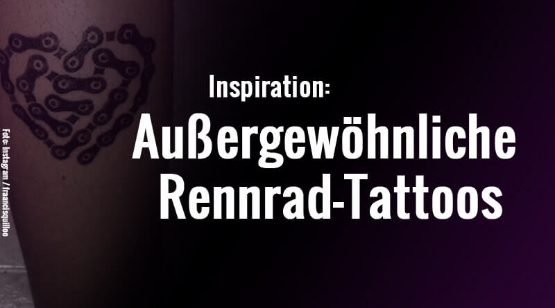 🚲 Inspiration Außergewöhnliche FahrradTattoos