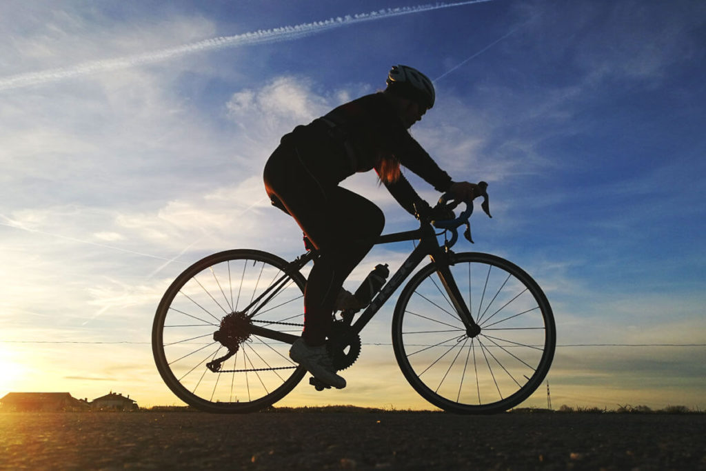 Rennrad Training Frauen Zyklus