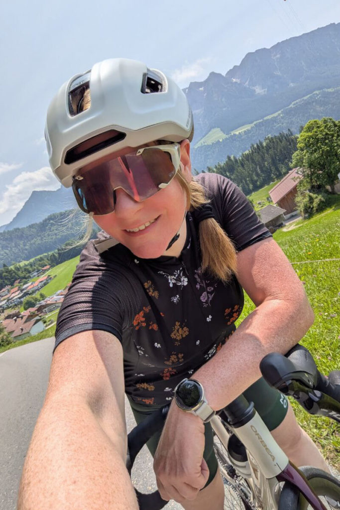 Garmin Venu 3S beim Radfahren