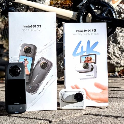 Insta360 Action-Cams beim Radfahren im Test: Alleine Videos aufnehmen