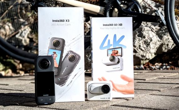 Insta360 Action-Cams beim Radfahren im Test: Alleine Videos aufnehmen