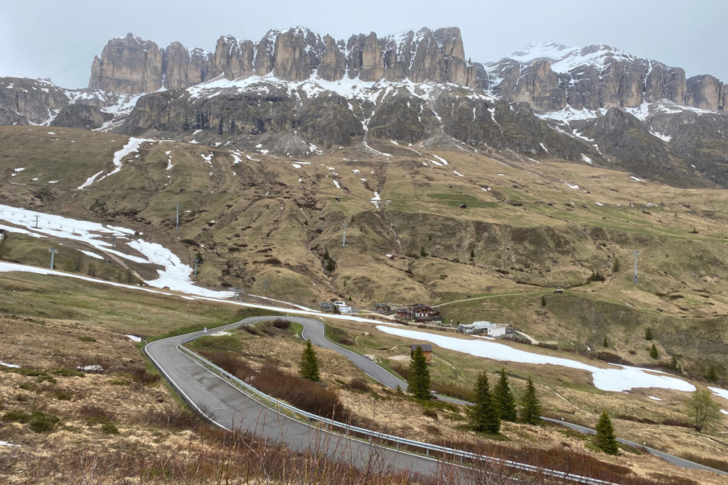 Rennrad Pordoijoch Sellaronda