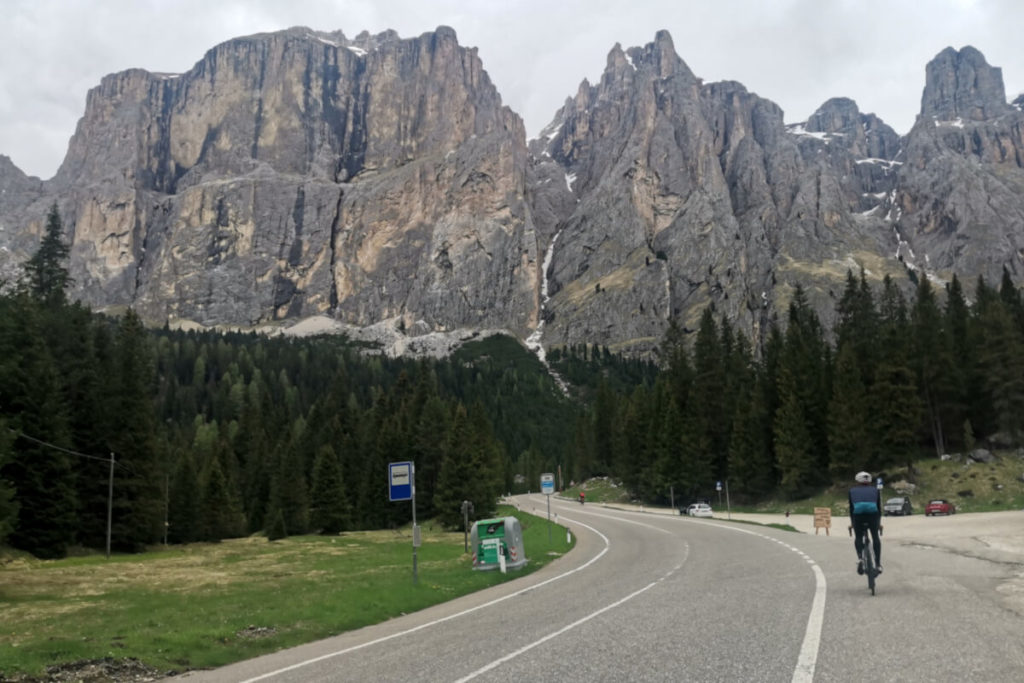 Sellaronda-Ausblick Sellajoch