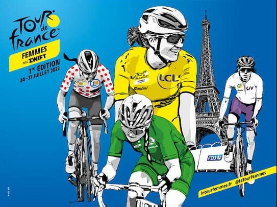 Le Tour de France Femmes avec Zwift 2022