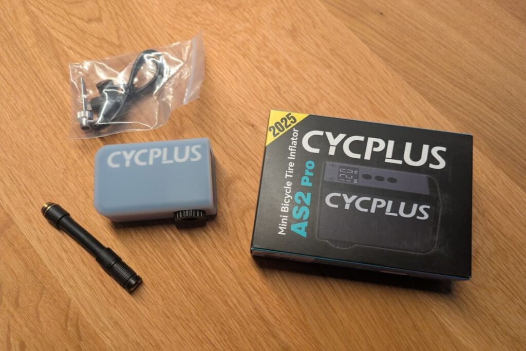 Unboxing Akku Minipumpe Cycplus AS2 Pro Tiny Pump